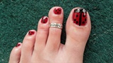 Lady Bug Toes