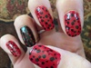 Black And Red Polka Dots 