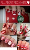 Christmas Inspired Manicures Nail Art
