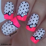 Cute Bright Nails #girly 