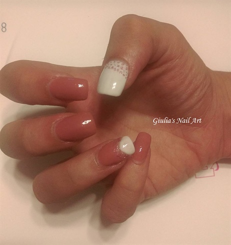 Pink and White Extension