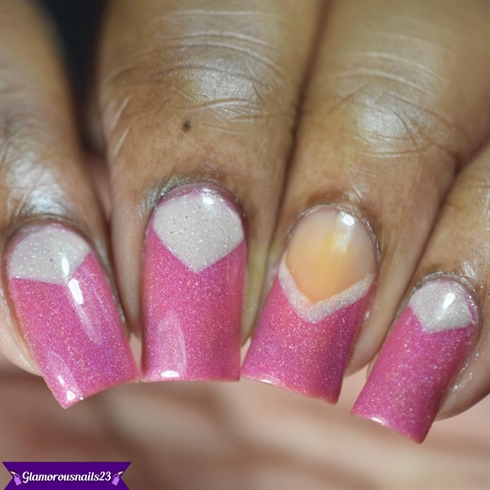 Pink &amp; Nude Chevrons