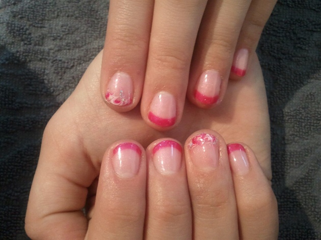 pink french gelacure