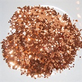 Penny copper glitter