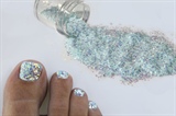Glitter Toes with Glitties color Glacier
