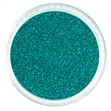 Deep Turquoise Matte Glitter