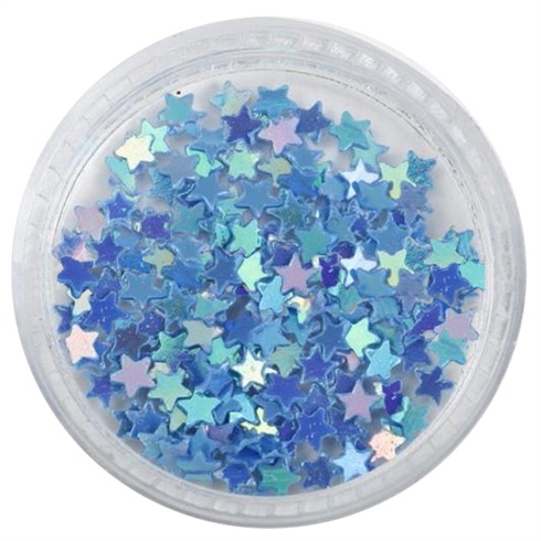 Blue Star Dazzling Glitter