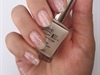 Sheer Soft Pink Glittery Nails 