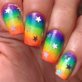 Rainbow and Stars