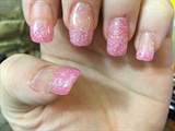 Glitter Pink Acrylic 
