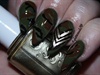 Sculptured Army Print Camouflage Nails