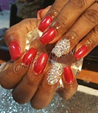 Christmas Red W/Bling