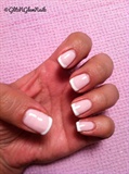 Gelish Pink &amp; White