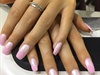 Baby pink ombre