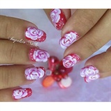 Flowers nails