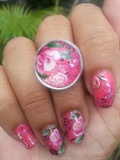 Floral nails