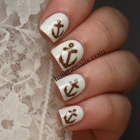Leopard Print Anchors Water Transfers