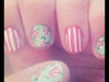 Pastel Roses Nails 