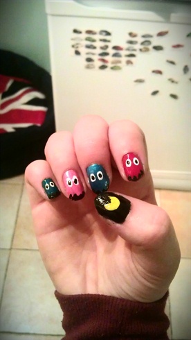 Pacman Nails!