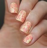 Soft yellow with some stamping :)