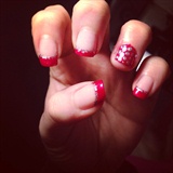 Christmas Nails French 