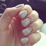 Pastel Marble Nails