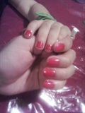 Mommy &amp; Daughter Red nails
