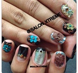 All natural nails in 3 d 