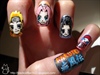 Naruto nail art