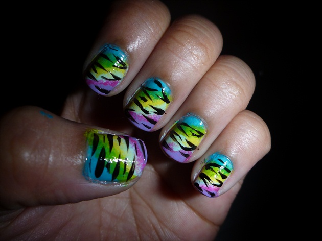 Colorful Zebra print (part2)