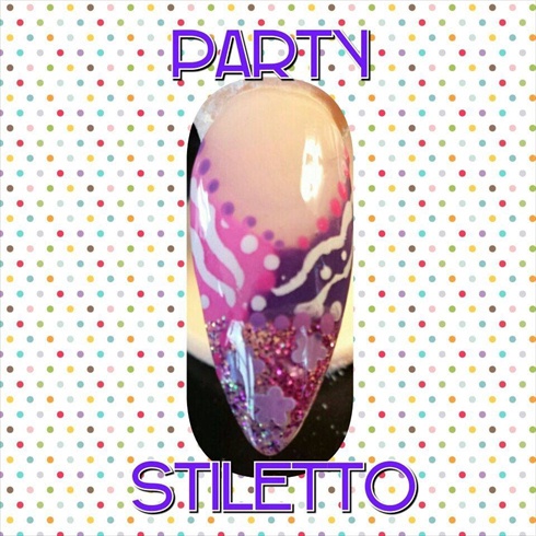 M party stiletto