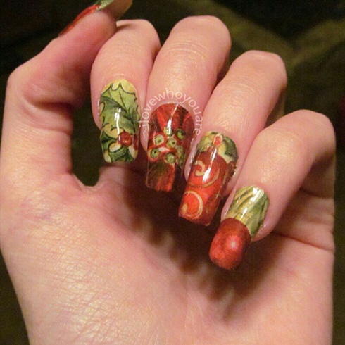Wrapping paper nails