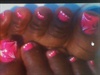 Ms. Lex Hot Pink toes