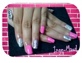Silver &amp; pink mix
