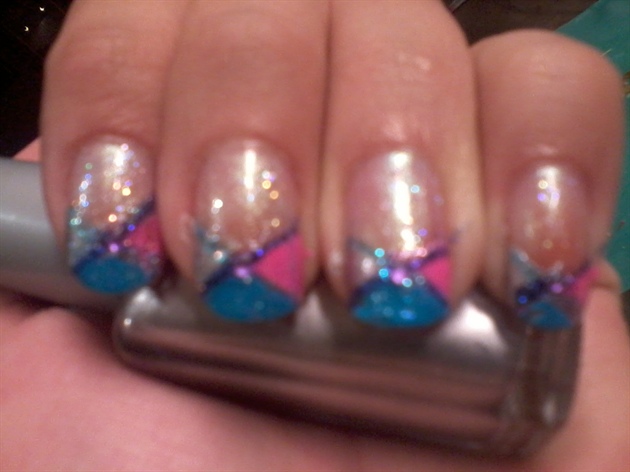 X 3 color nails
