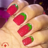 Strawberry Nails 