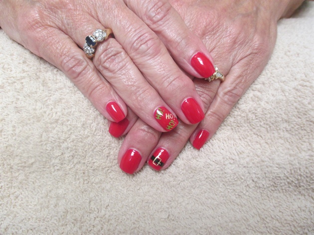 Christmas nails (from 2015)