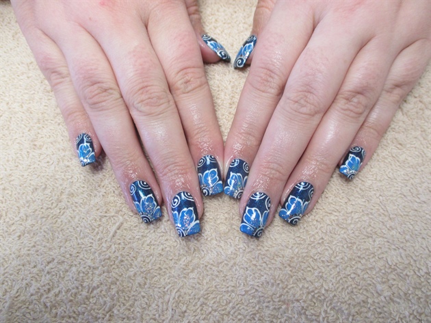 Freehand nail art (from 2014)