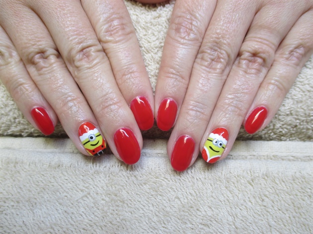 Christmas nails (from 2014)