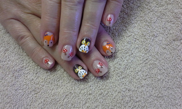 Fall nails (from 2014)