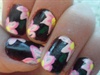 Black and Pink Flowwers