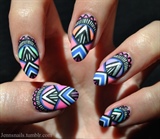 NAils colorful 