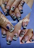 Brooke&#39;s Graduation nails