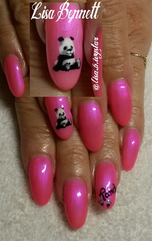 Hot Pink Panda set