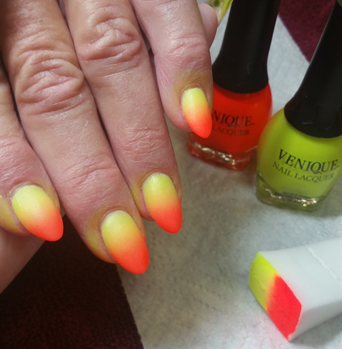 Orange and yellow gradient
