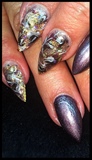 Mixed Metals Gel Encapsulated Glitter