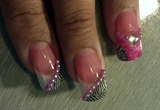 close up on sujey pretty nails
