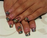 flora&#39;s multi color nails