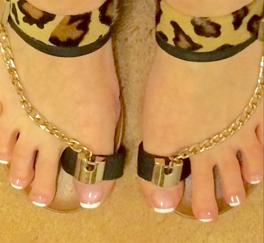 Sandal Ready French Toes