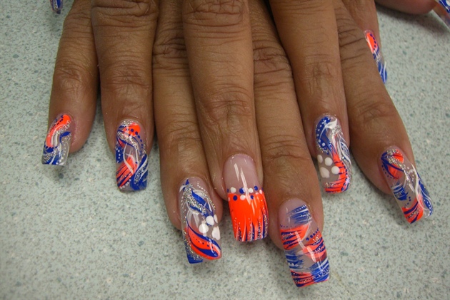 Auburn nails